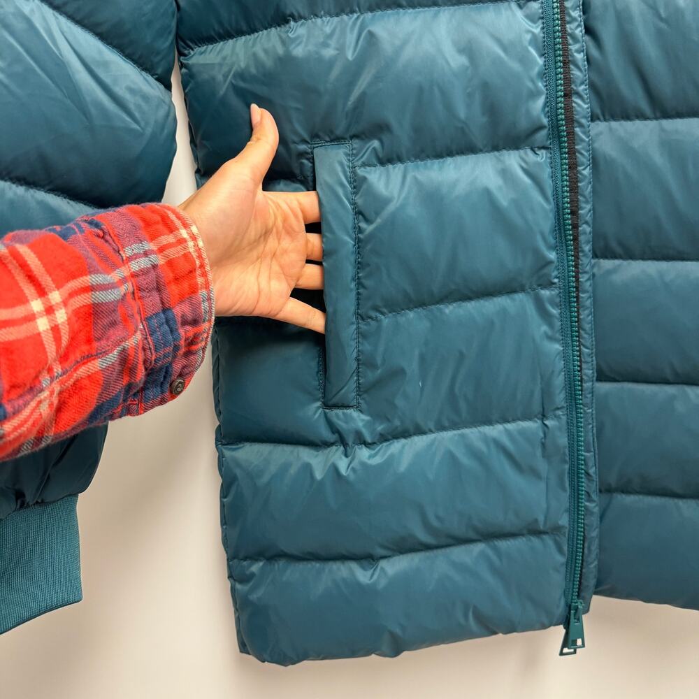 NWOT MPG Sport Down Puffer Parka Coat in Jade Sz XS - Picture 3 of 10